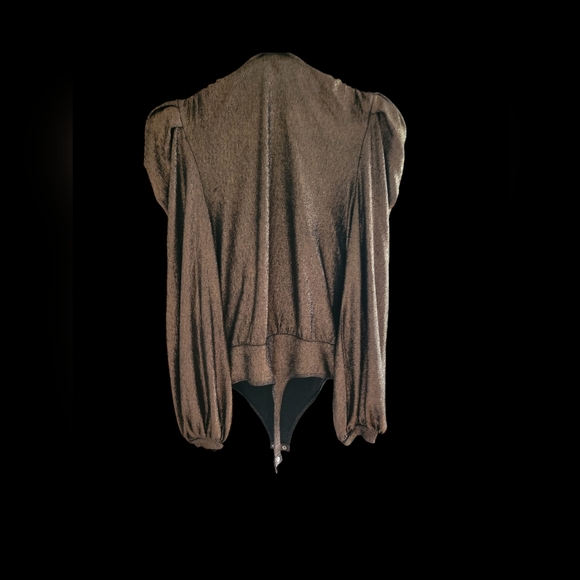 Puff Sleeve Bodysuit (never worn) - Picture 2 of 2